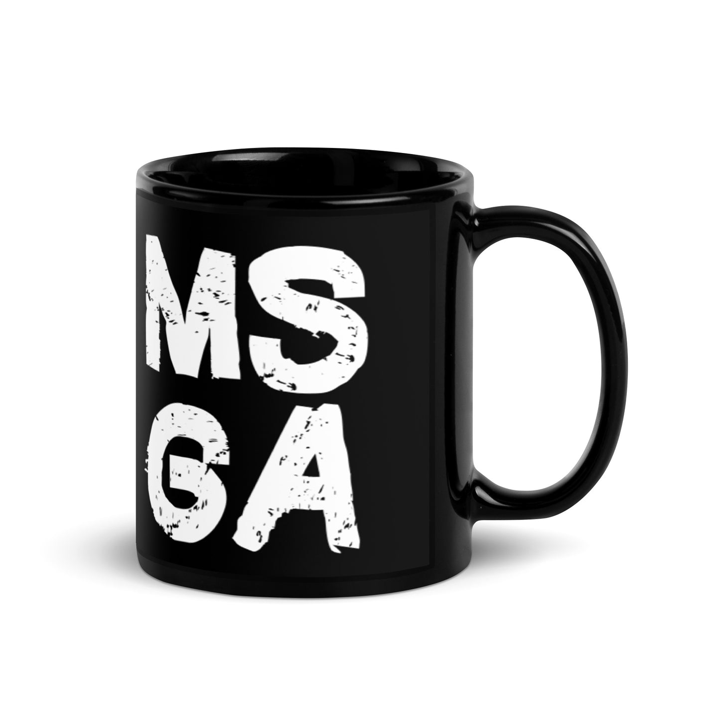 MSGA Surveillance Camera Black Mug - Make Snitching Great Again