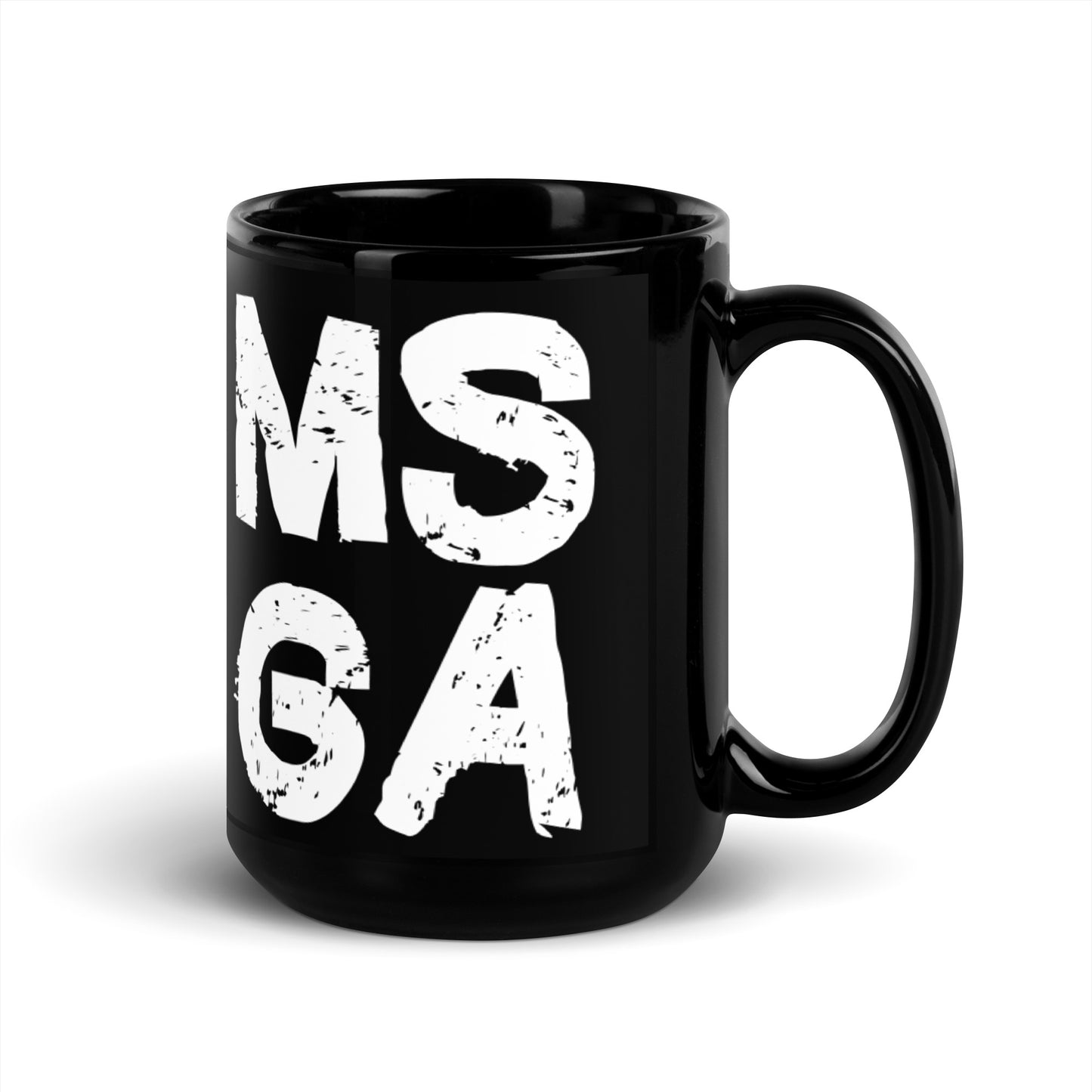 MSGA Surveillance Camera Black Mug - Make Snitching Great Again