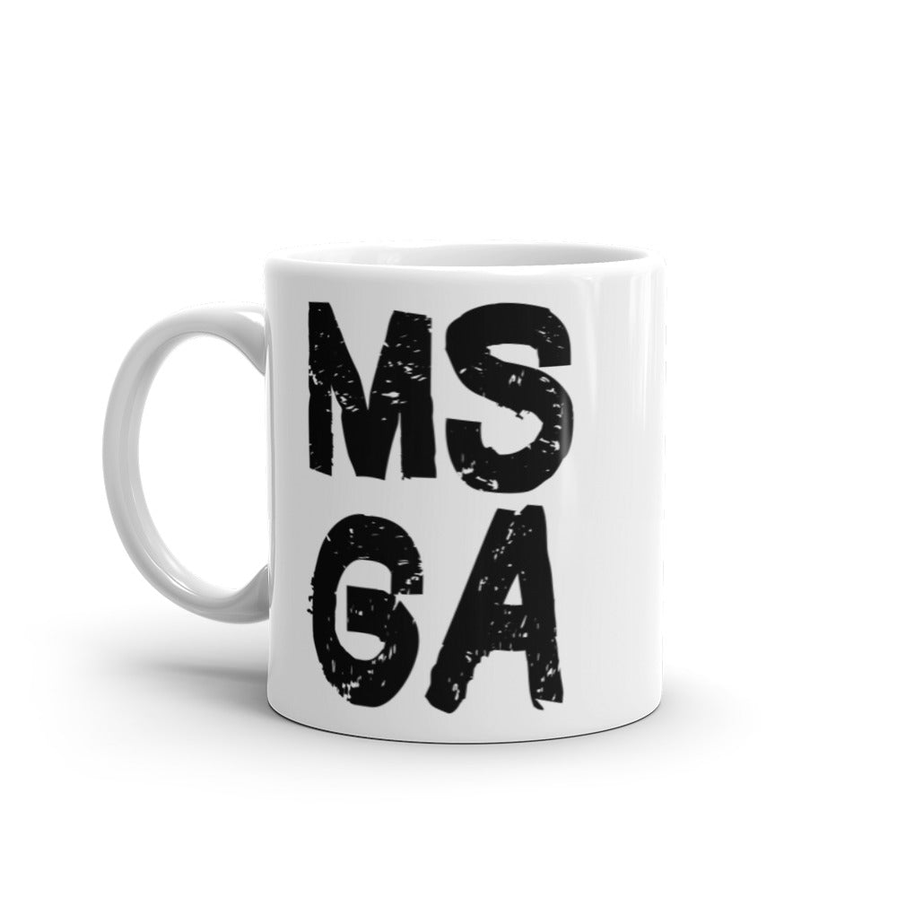 MSGA Surveillance Camera White Mug - Make Snitching Great Again