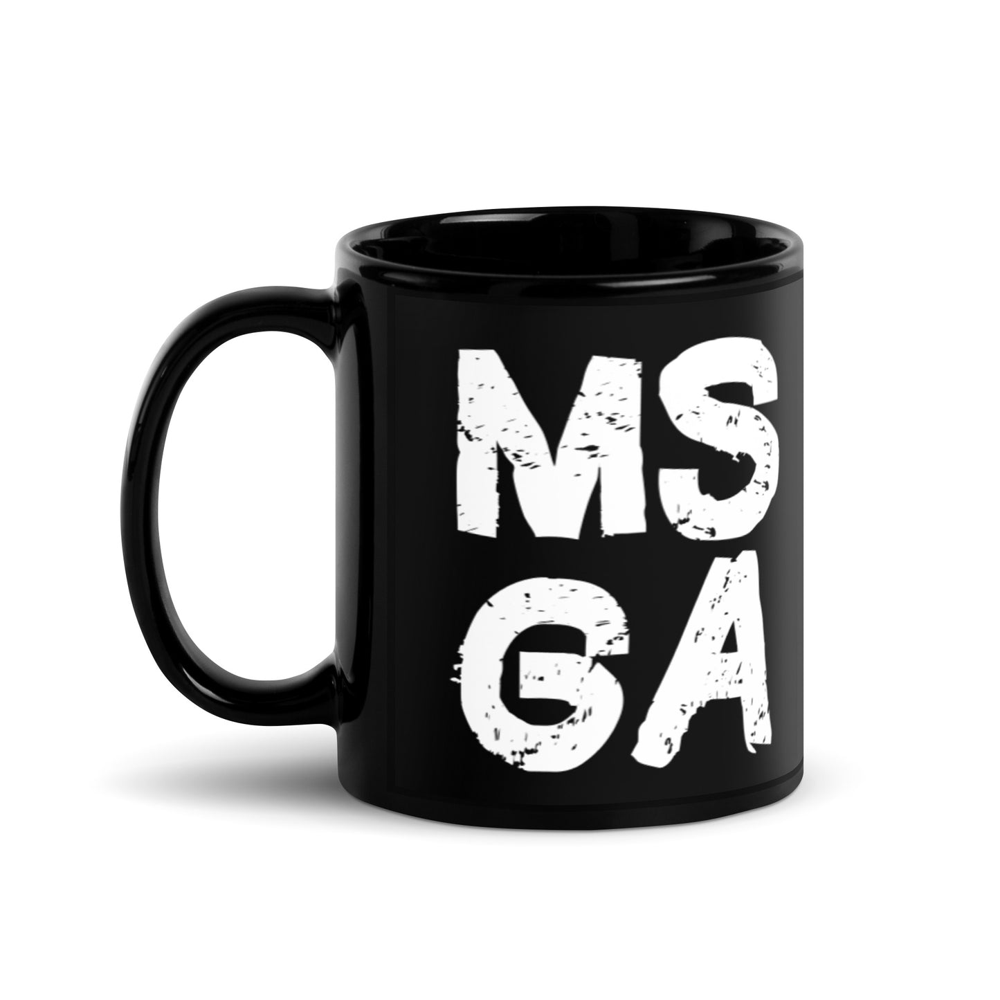 MSGA Surveillance Camera Black Mug - Make Snitching Great Again