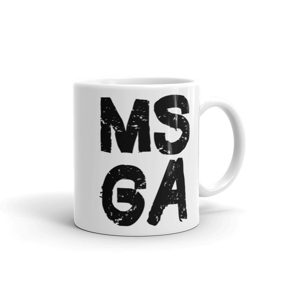MSGA Surveillance Camera White Mug - Make Snitching Great Again
